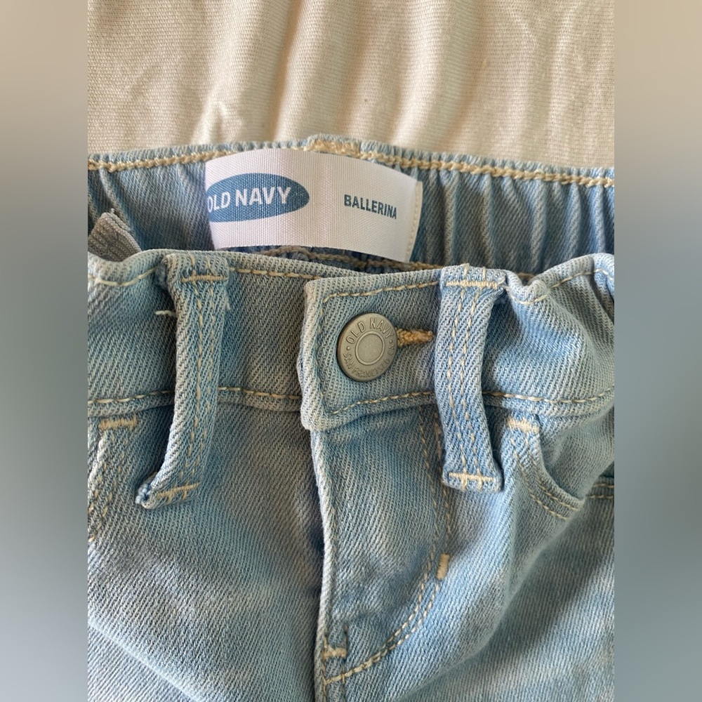 Light Blue Kids Denim Jeans: Old Navy Ballerina Size 2T. - Picture 4 of 6